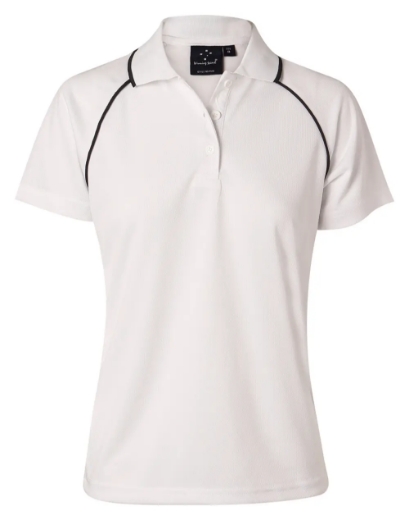 Picture of Winning Spirit, Ladies Cooldry Raglan S/S Polo